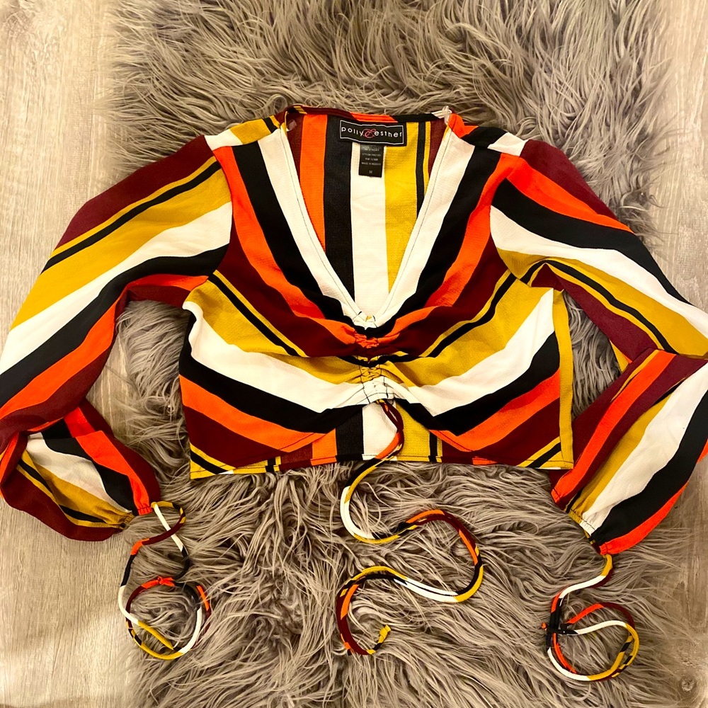 Crop top blouse